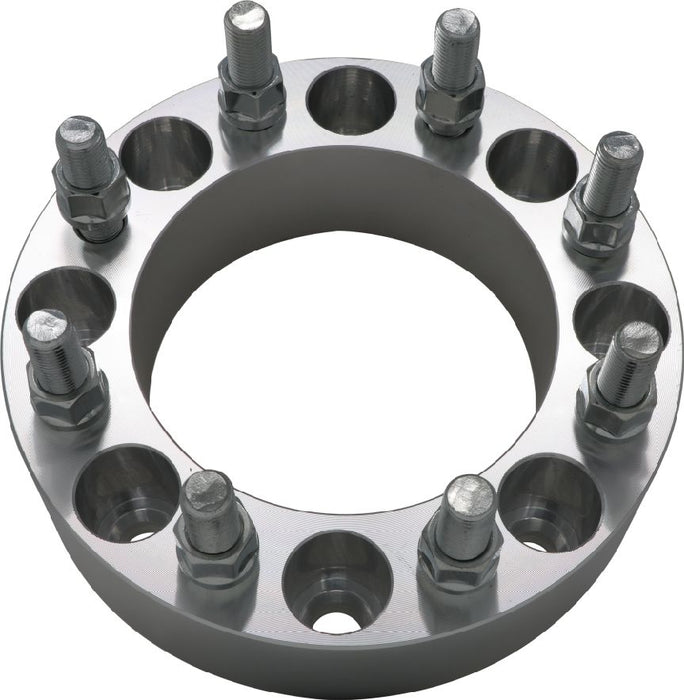 2 Wheel Spacers - 8x6.5 - 3.0" Thick 9/16-18 Studs