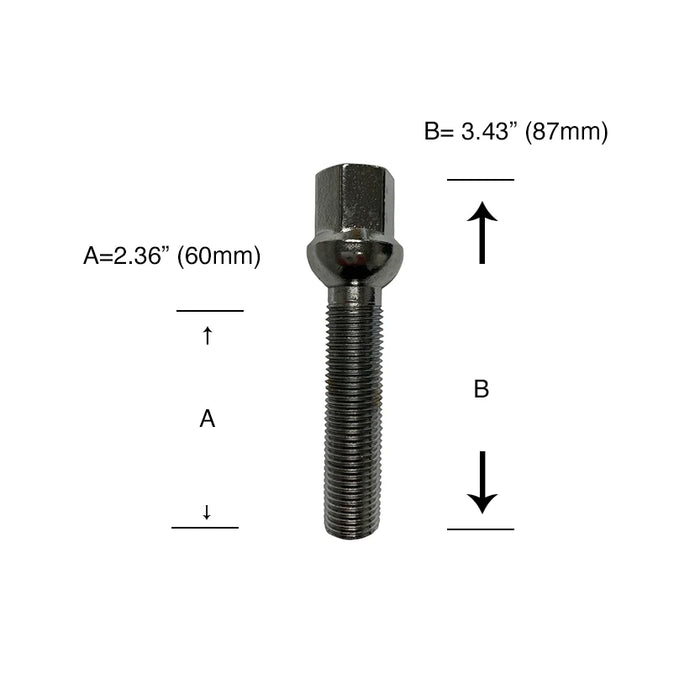 Lug Bolt Ball Seat - 987