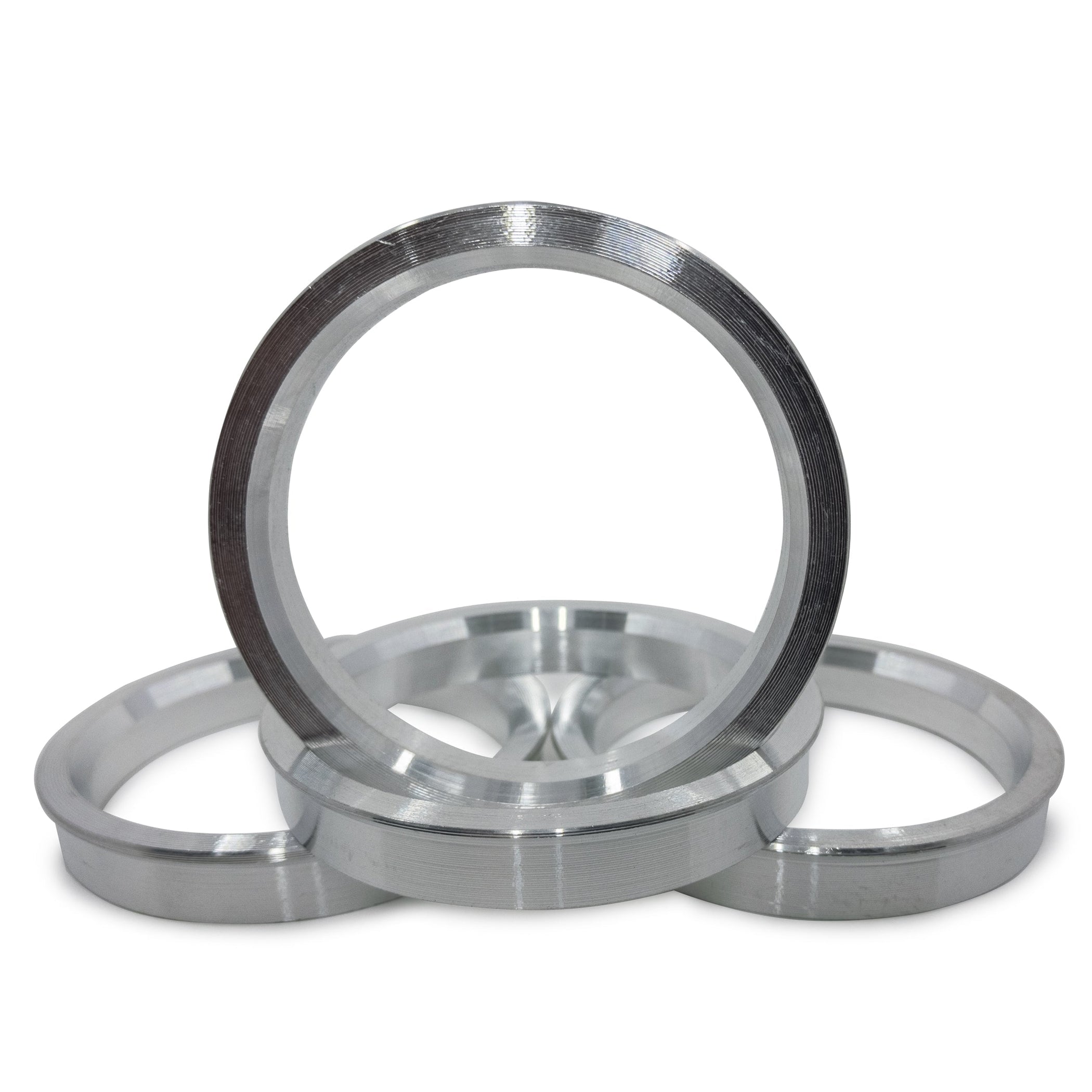 DCVAMOUS Alloy Aluminum Hub Centric Rings 108 To 87.1, Set Of 4 - Performance Spigot Hubrings Fit 87.1mm Vehicle Hub And 108mm Wheel Center Bore Compatible With Ford F150 Lincoln